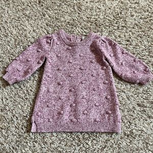 Baby Gap Purple Sweater Dress